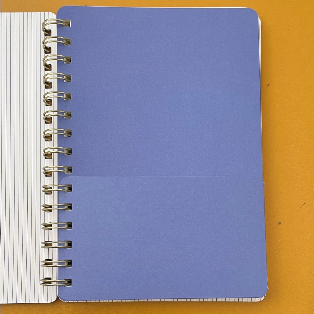 Agatha Notebook - Notes Blue Spiral - Picture 3 of 8
